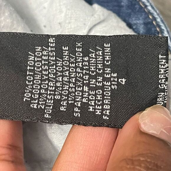 1822 Denim Adrianna Women’s Mid Rise Skinny Denim Jeans Size 4 - Picture 11 of 12